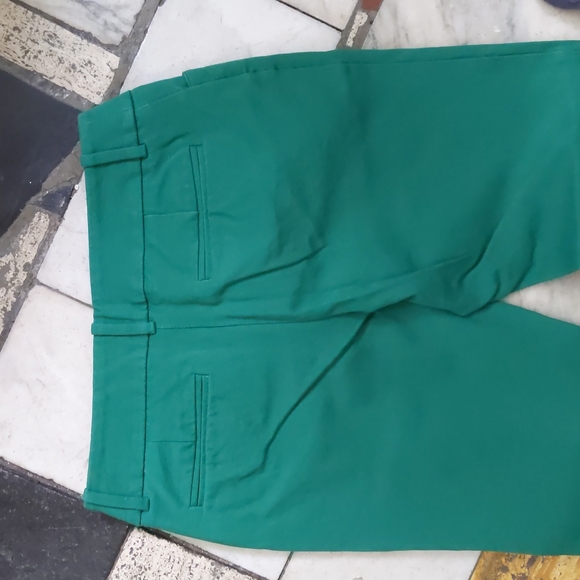 Merona stretch green ankle pant - Picture 2 of 3